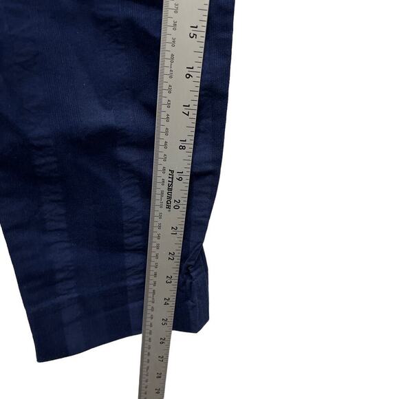 Scotch And Soda Straight Leg Trousers Striped Pants Blue Mens 27 - Picture 5 of 7